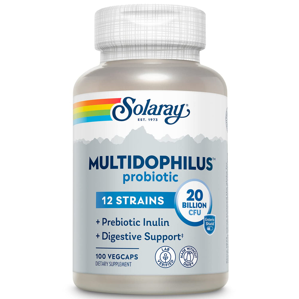 SOLARAY Multidophilus 12-Strain probiotic bottle front