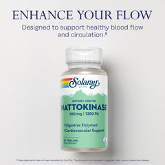 Enteric-coated nattokinase capsule by SOLARAY