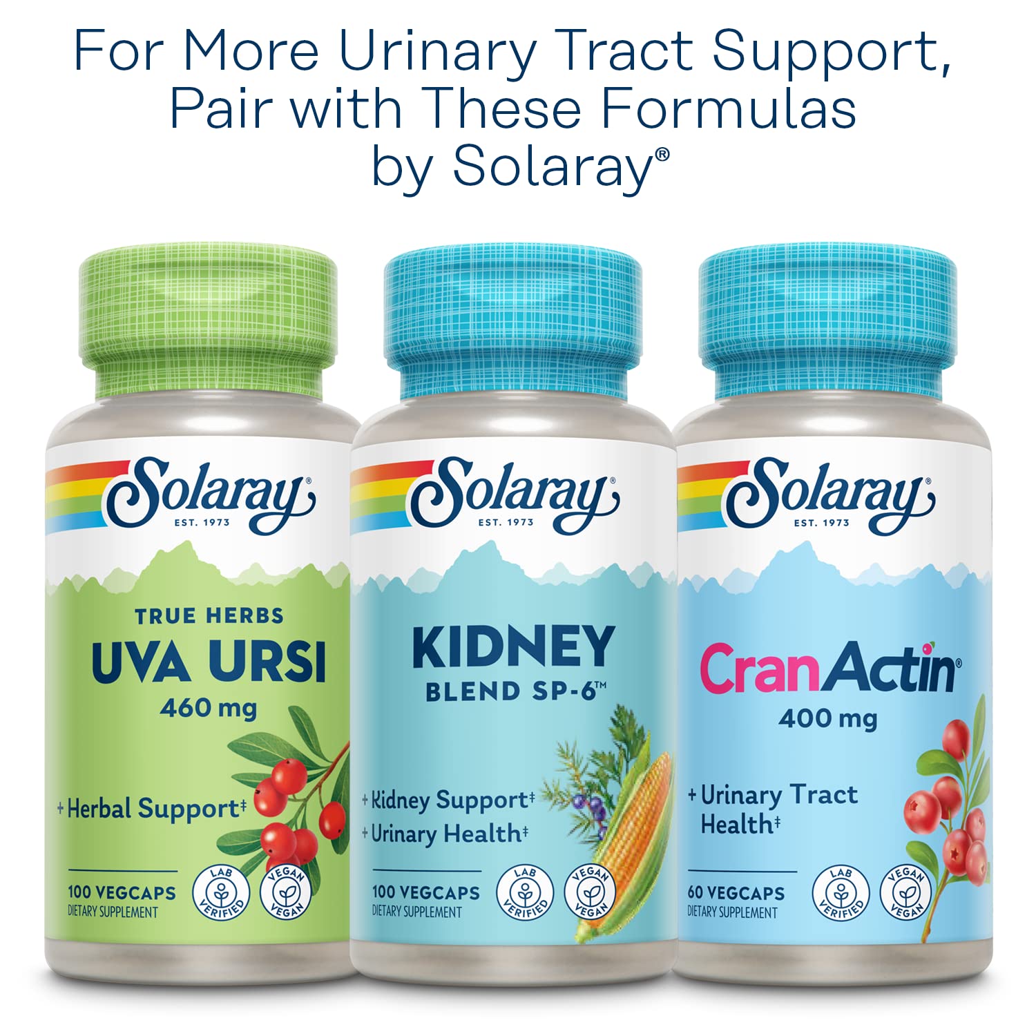 60-day money-back guarantee for SOLARAY Nettle Leaf 450mg