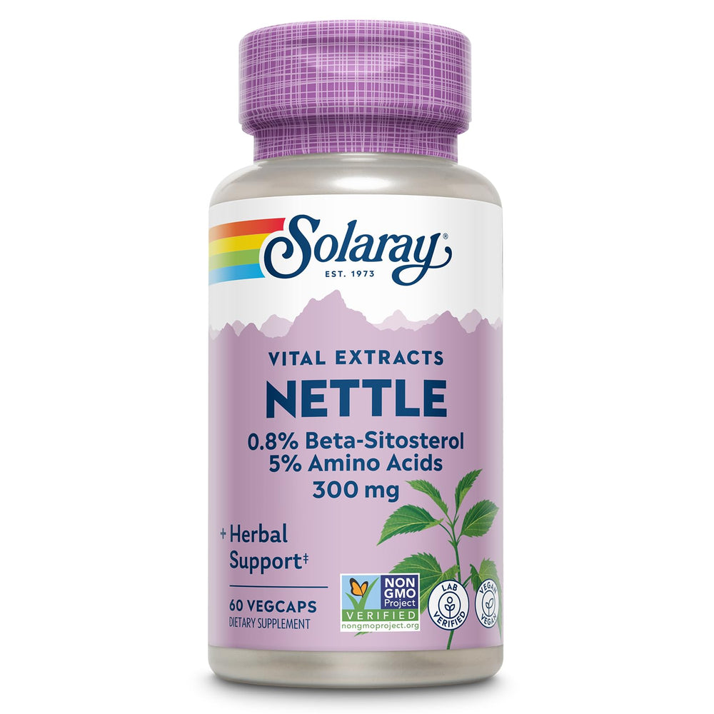 SOLARAY Nettle Root Extract bottle - main product image