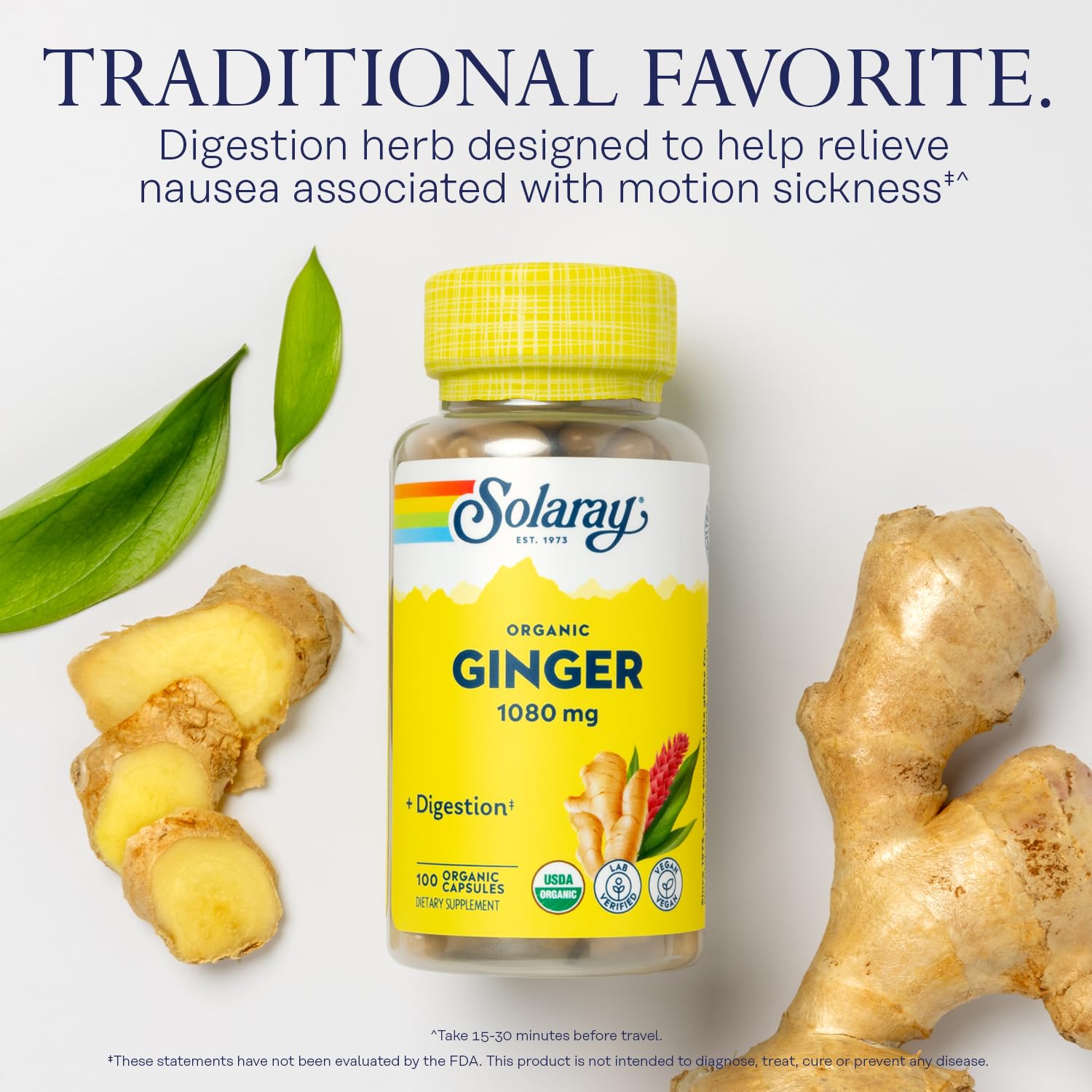 SOLARAY Organic Ginger root image