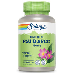 Pau D'arco inner bark capsules with 33 servings per container