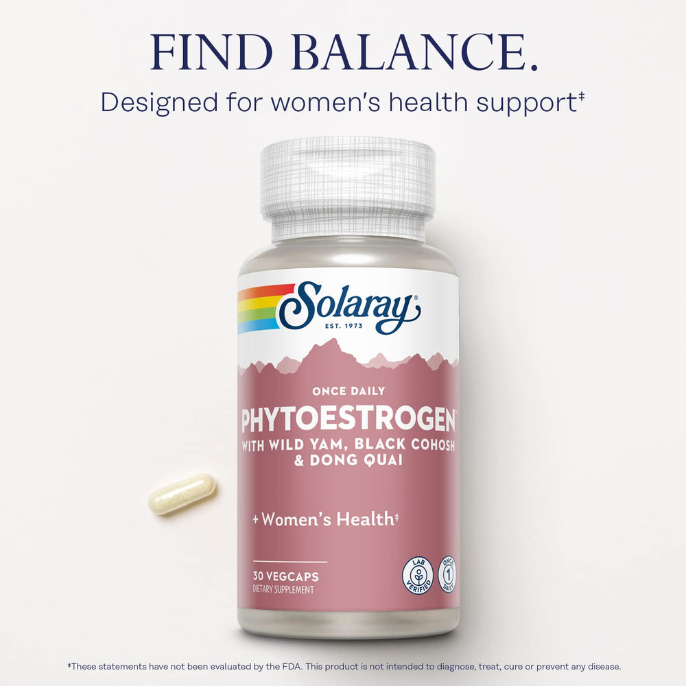 Ingredients overview for SOLARAY Once Daily Phytoestrogen