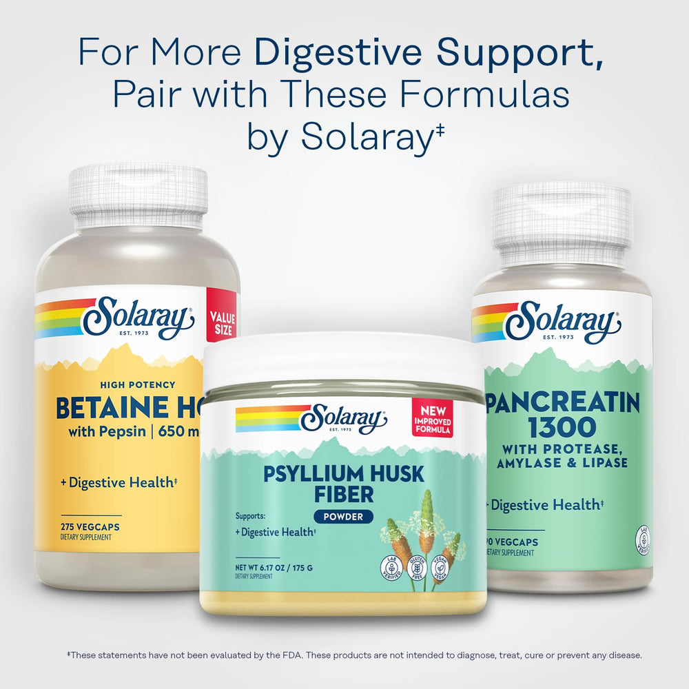 Net weight of 6.17 oz for SOLARAY Psyllium Husk Powder