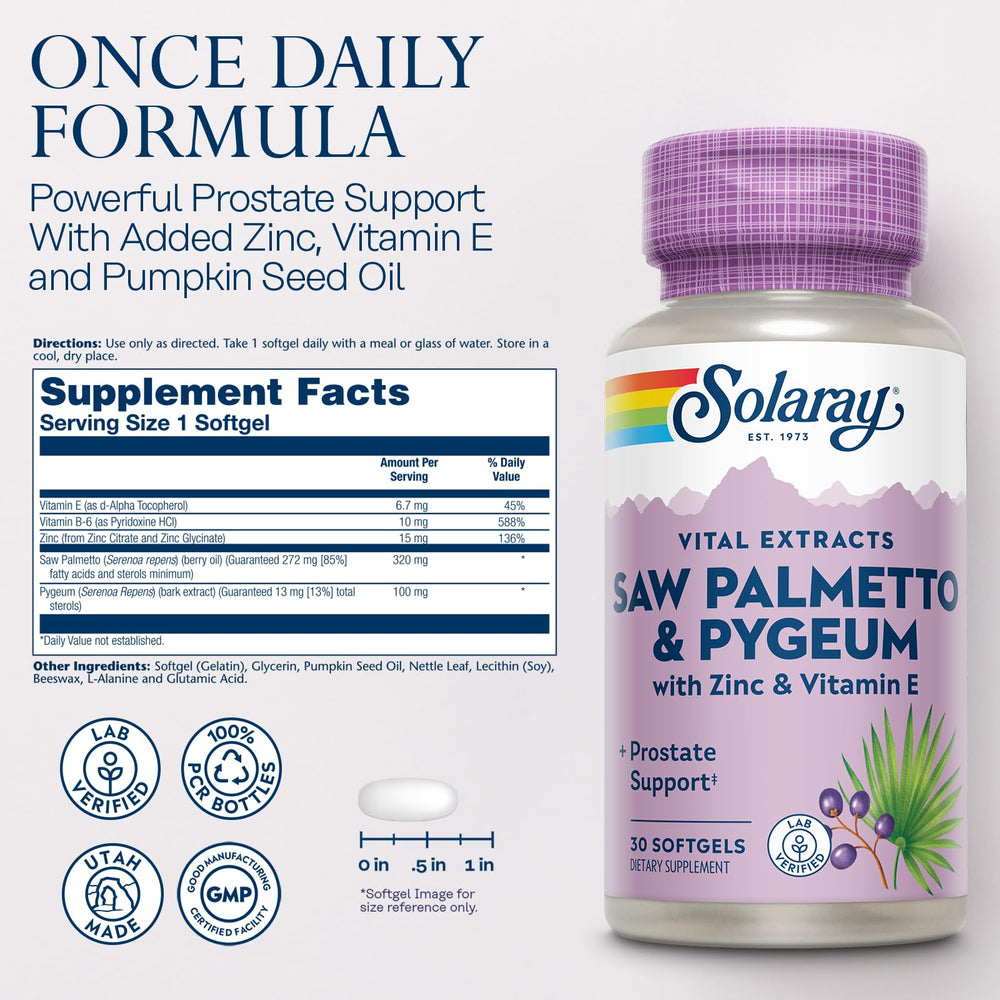 Illustration showing Pygeum bark beta-sitosterol content