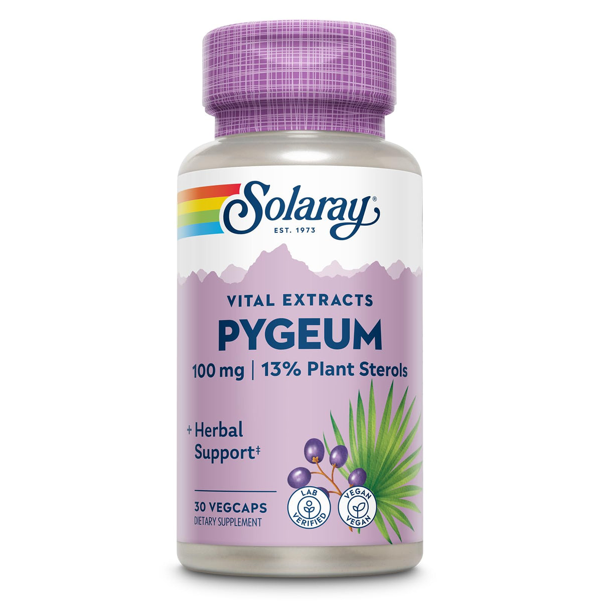 SOLARAY Pygeum Bark Extract bottle front