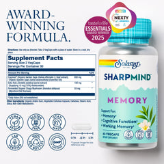 Close-up of Cognivia(R) blend on the bottle label