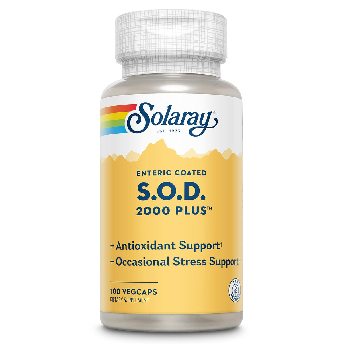 SOLARAY S.O.D. 2000 Plus bottle