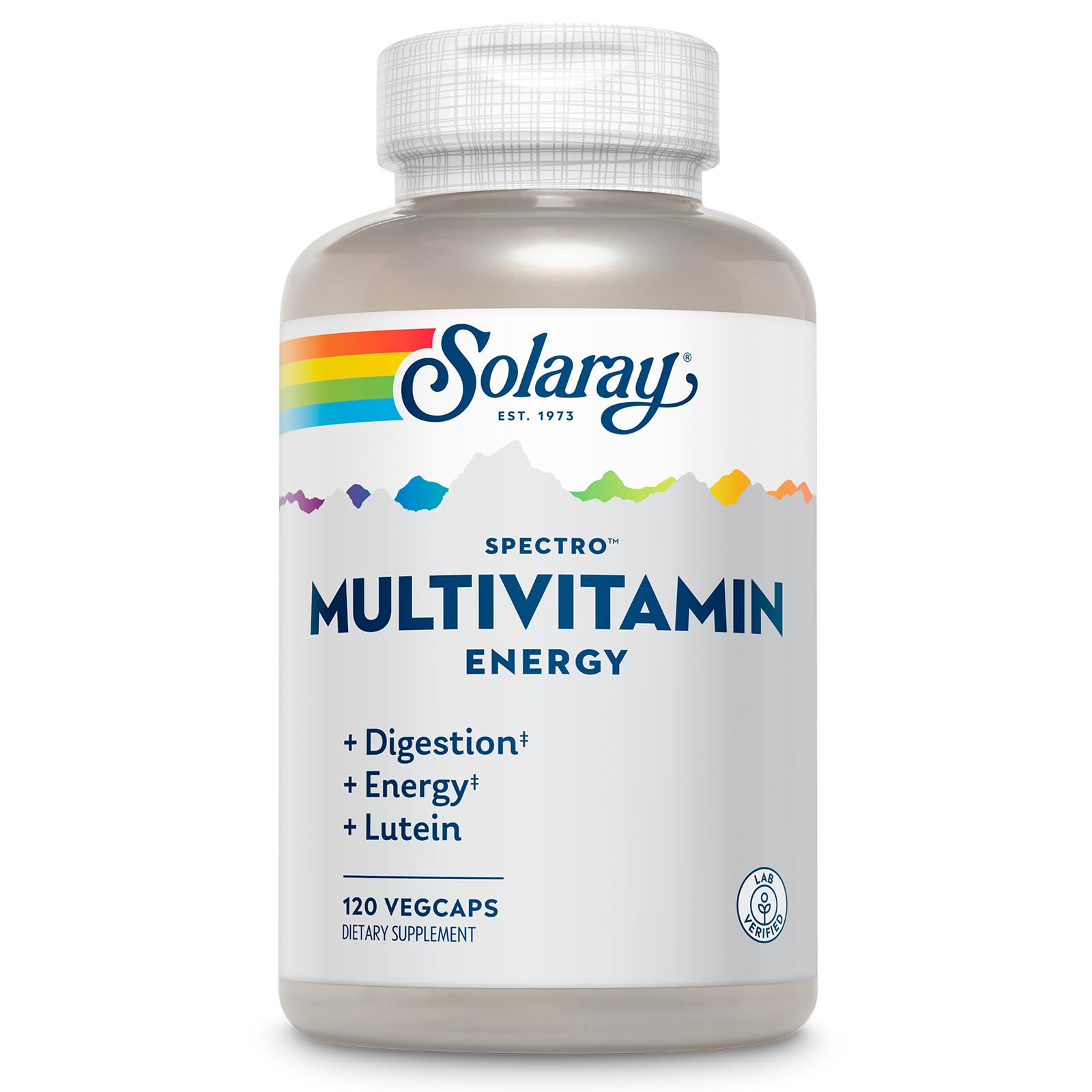 SOLARAY Spectro Energy Multivitamin bottle with 120 VegCaps