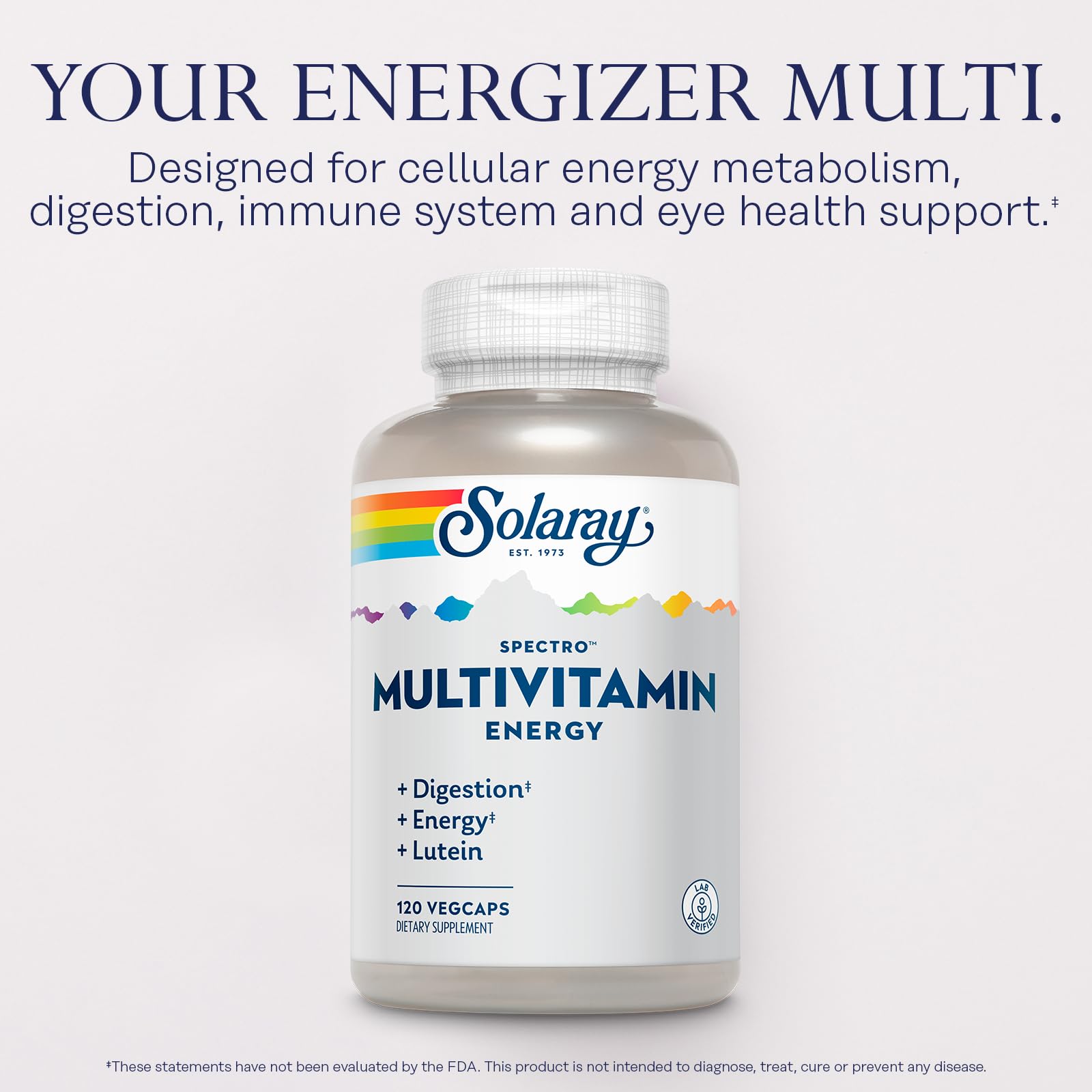 Digestive enzymes included in SOLARAY Spectro Energy Multivitamin