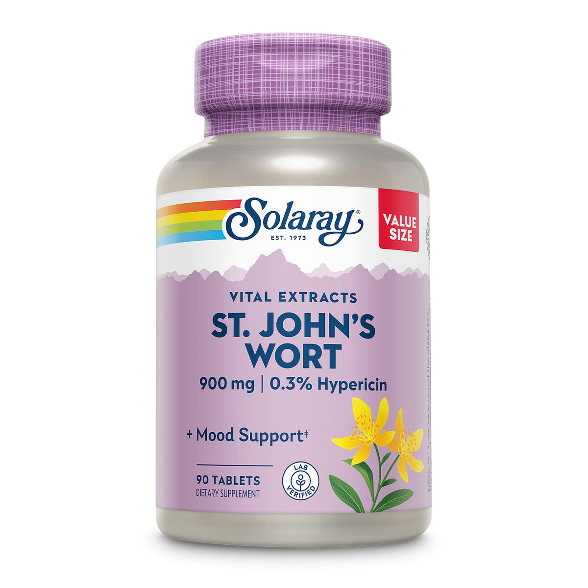 SOLARAY St. Johns Wort 900mg bottle