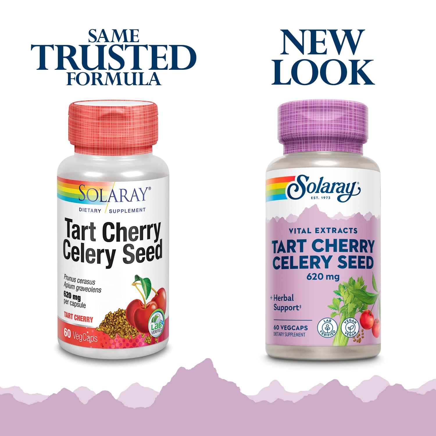 SOLARAY Tart Cherry & Celery Seed capsules