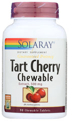 SOLARAY Tart Cherry Chewables bottle front