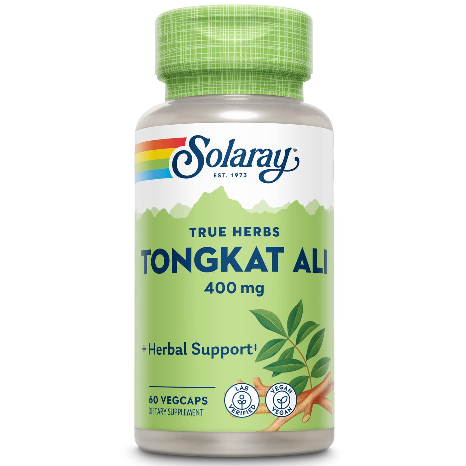 SOLARAY Tongkat Ali 400 mg bottle – front view