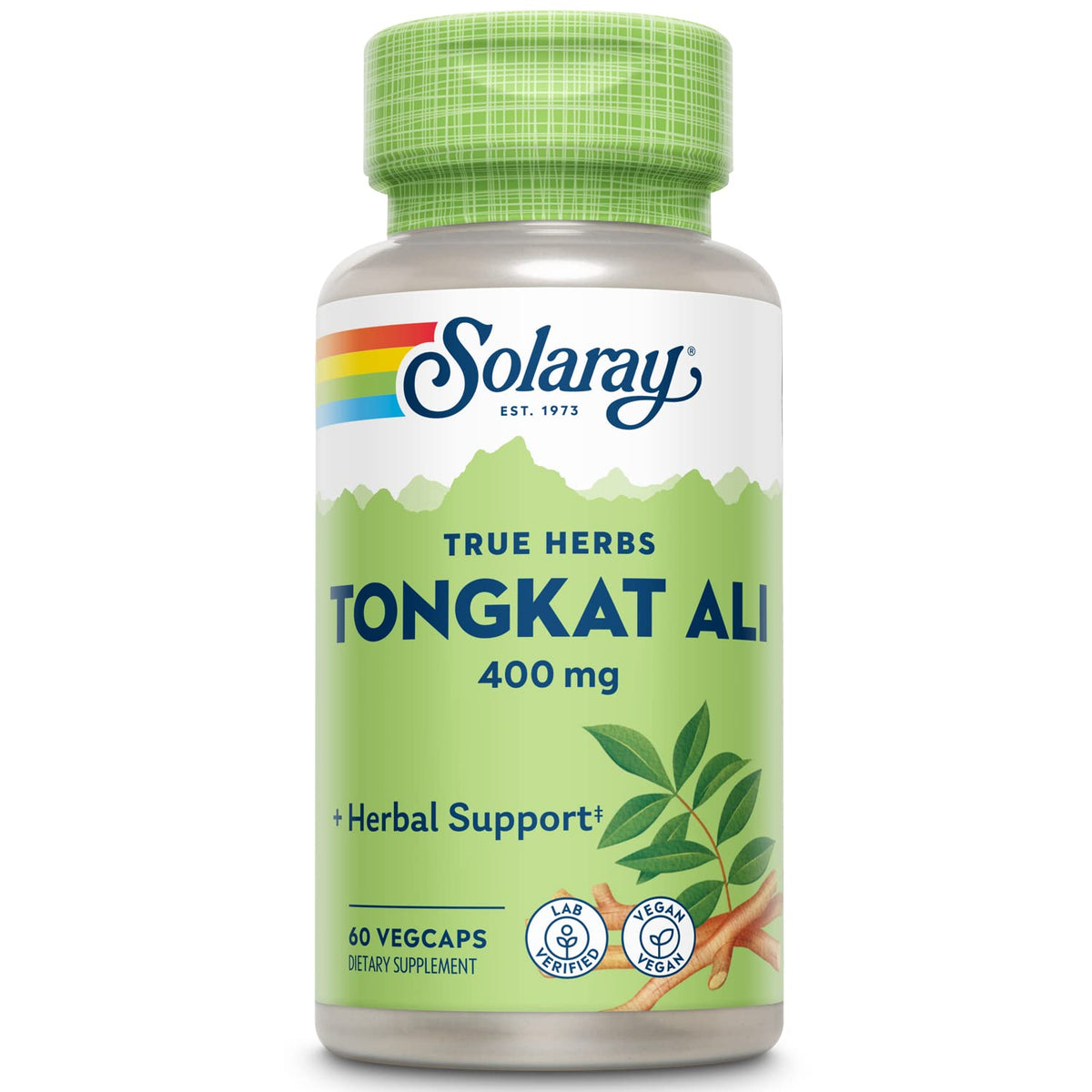 SOLARAY Tongkat Ali 400 mg bottle – front view