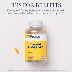 B-Complex 50 mg ingredients label