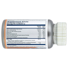 Close-up of SOLARAY Vizion Veg Cap capsules in bottle