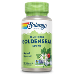 Solaray Goldenseal Root 550mg bottle - front view