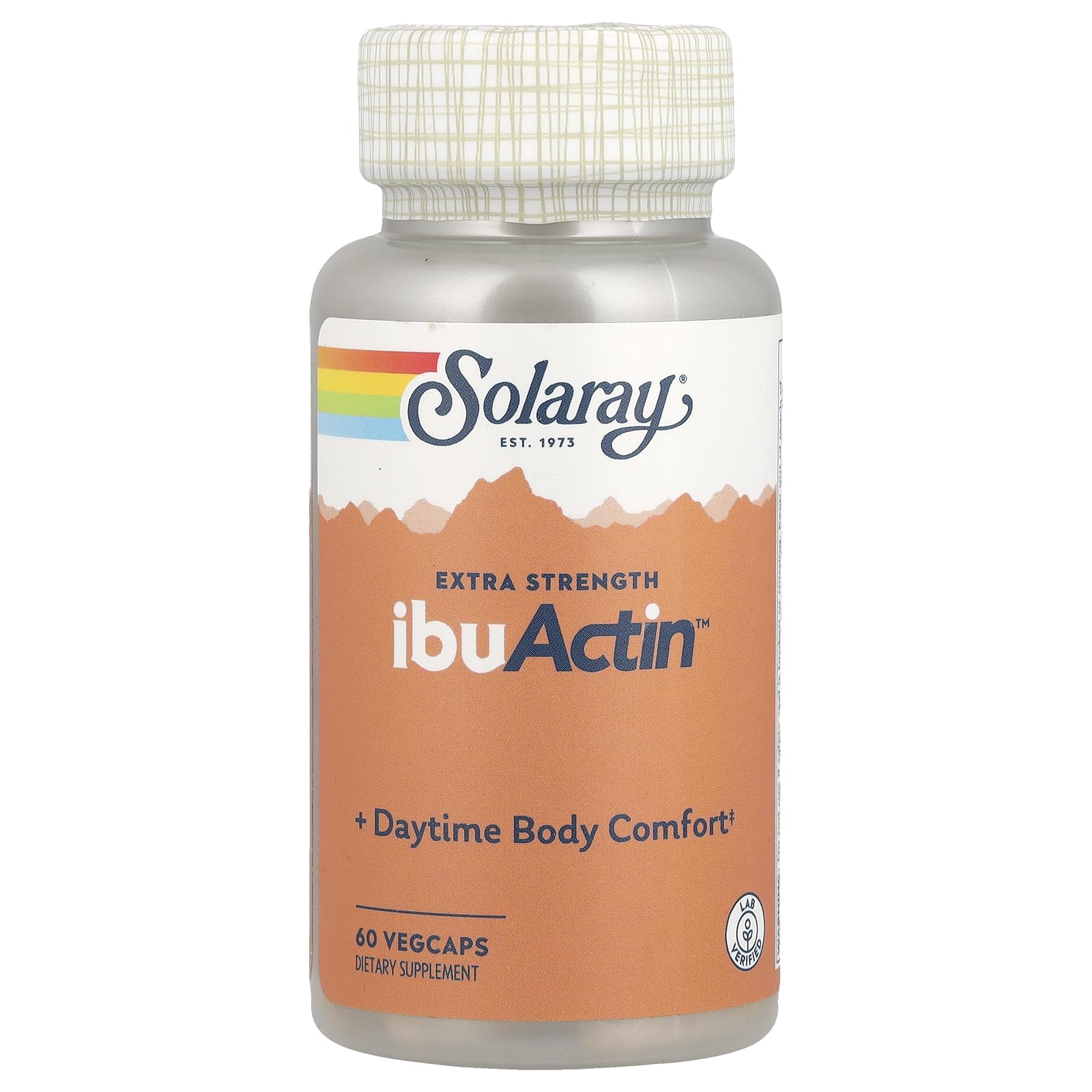 SOLARAY IbuActin 60 Caps bottle