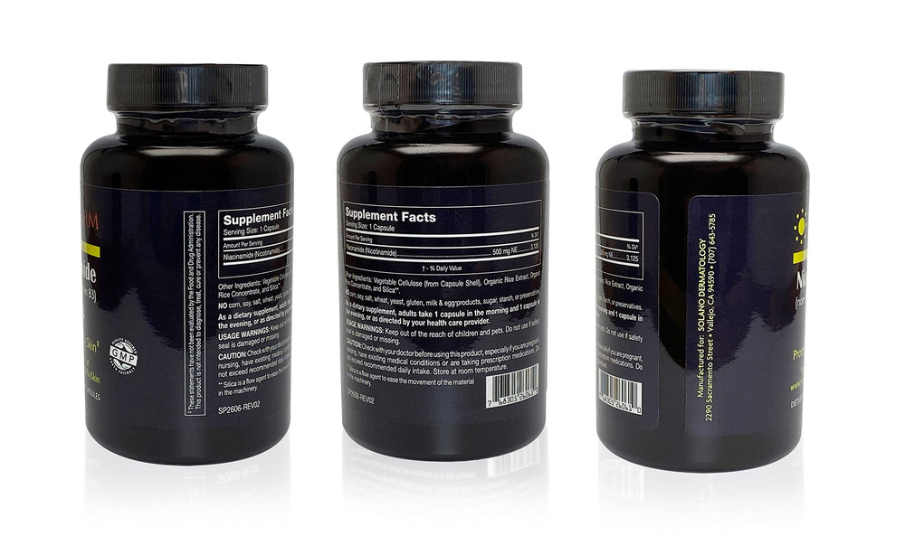 Manufactured in USA in FDA-registered facility with GMP