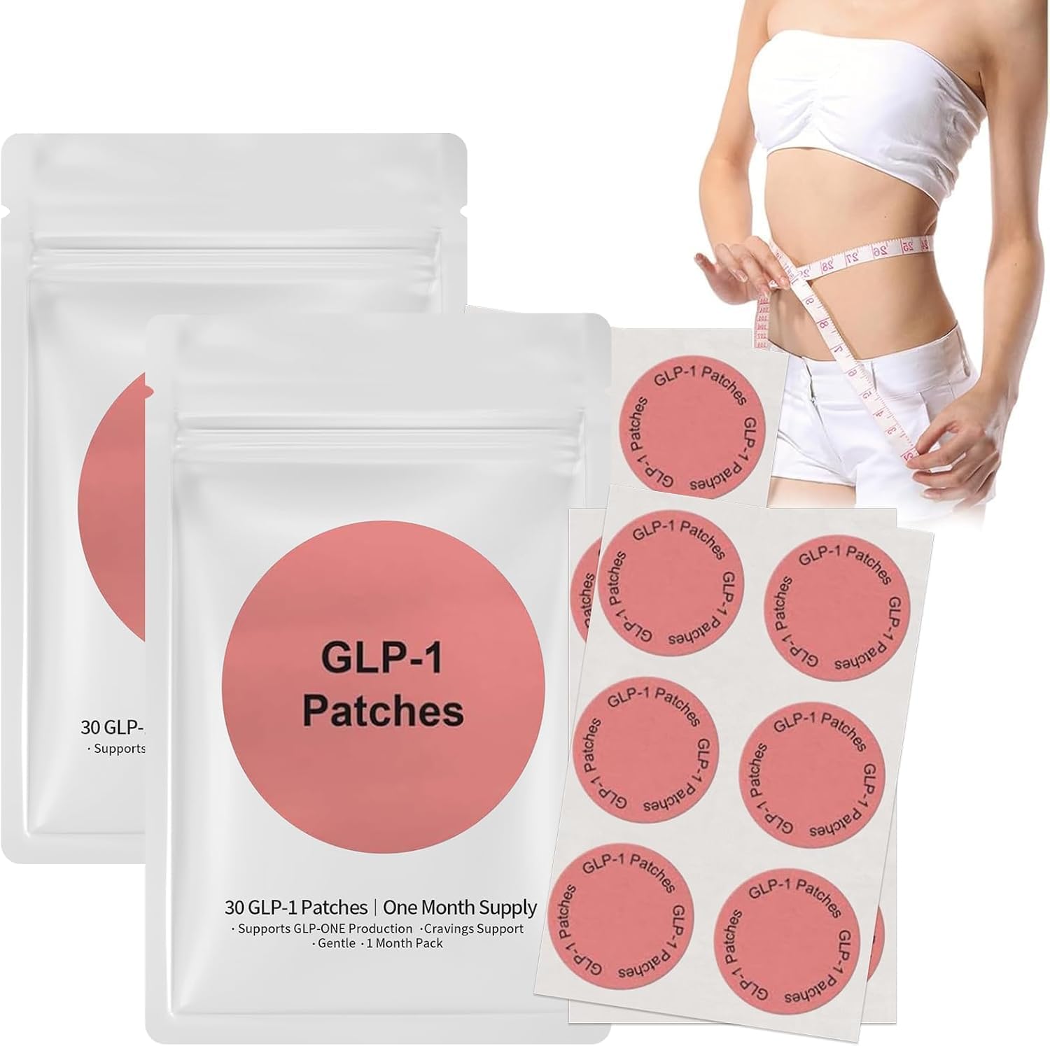 SOLENO GLP-1 Patches packaging in blister card