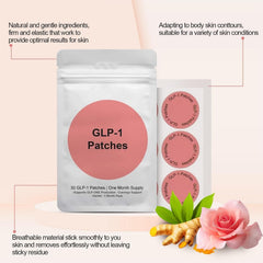 Applying GLP-1 patch to clean dry skin on arm