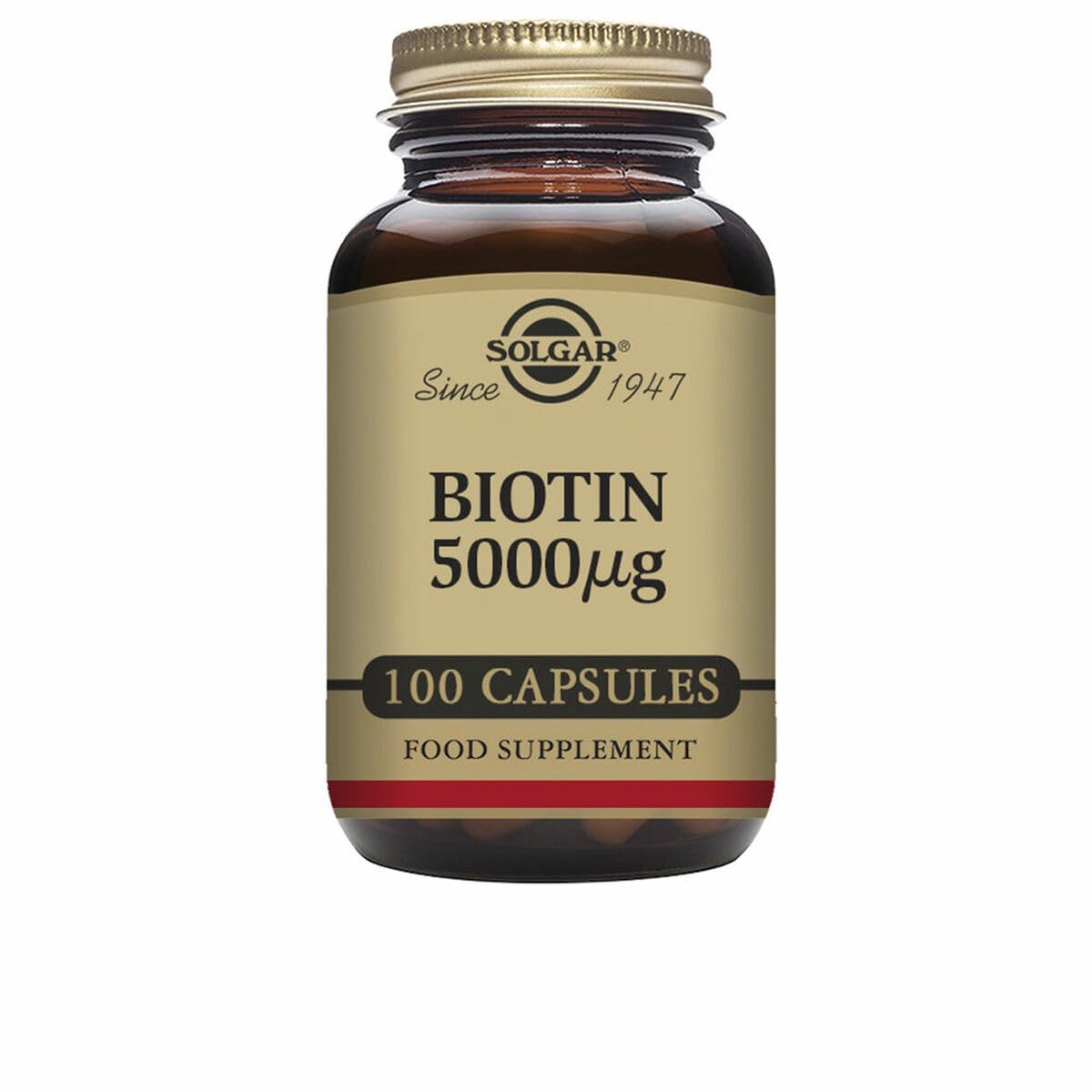 Solgar Biotin 5000 mcg 2-pack ingredients list