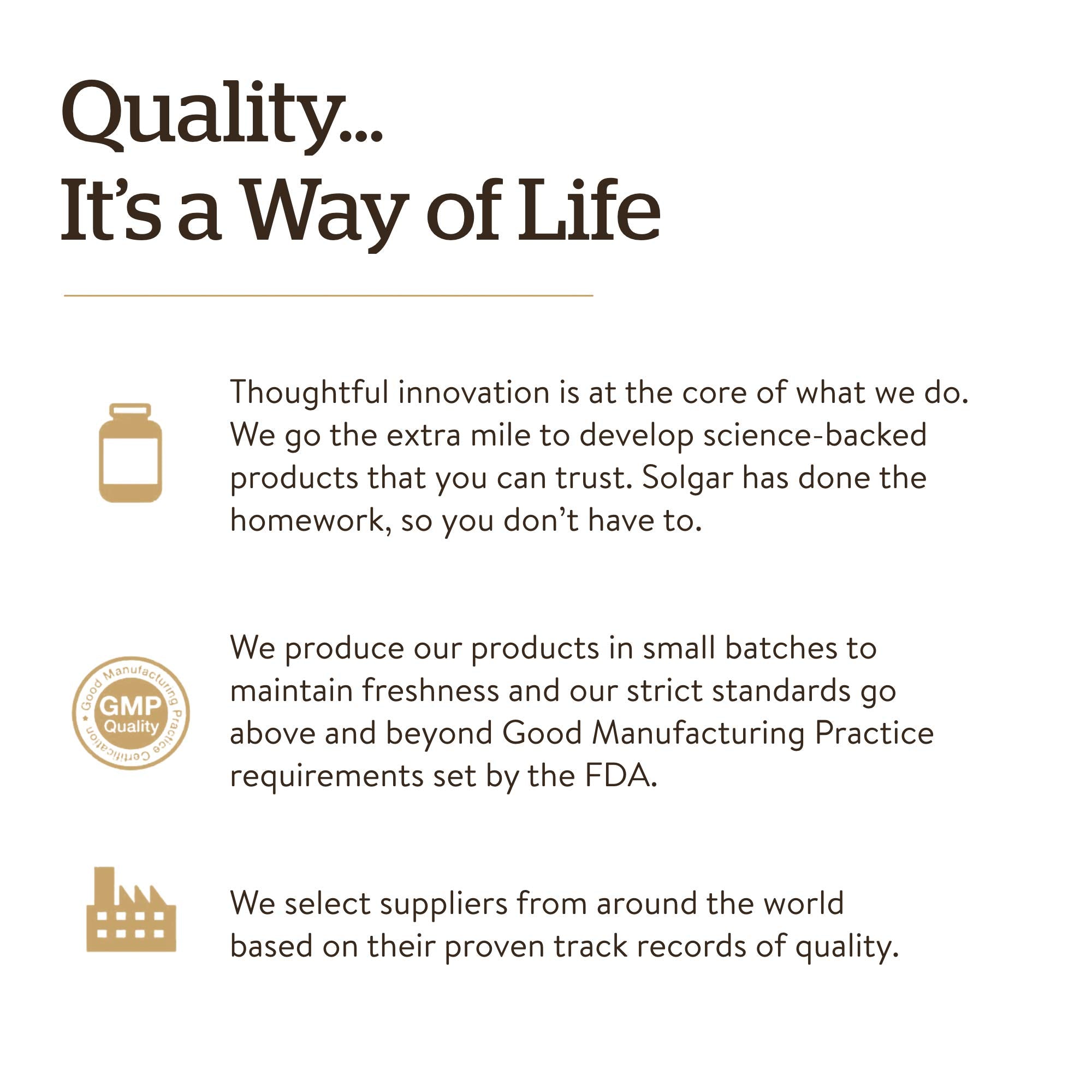 Serving size and usage guidance for Solgar Brain Works