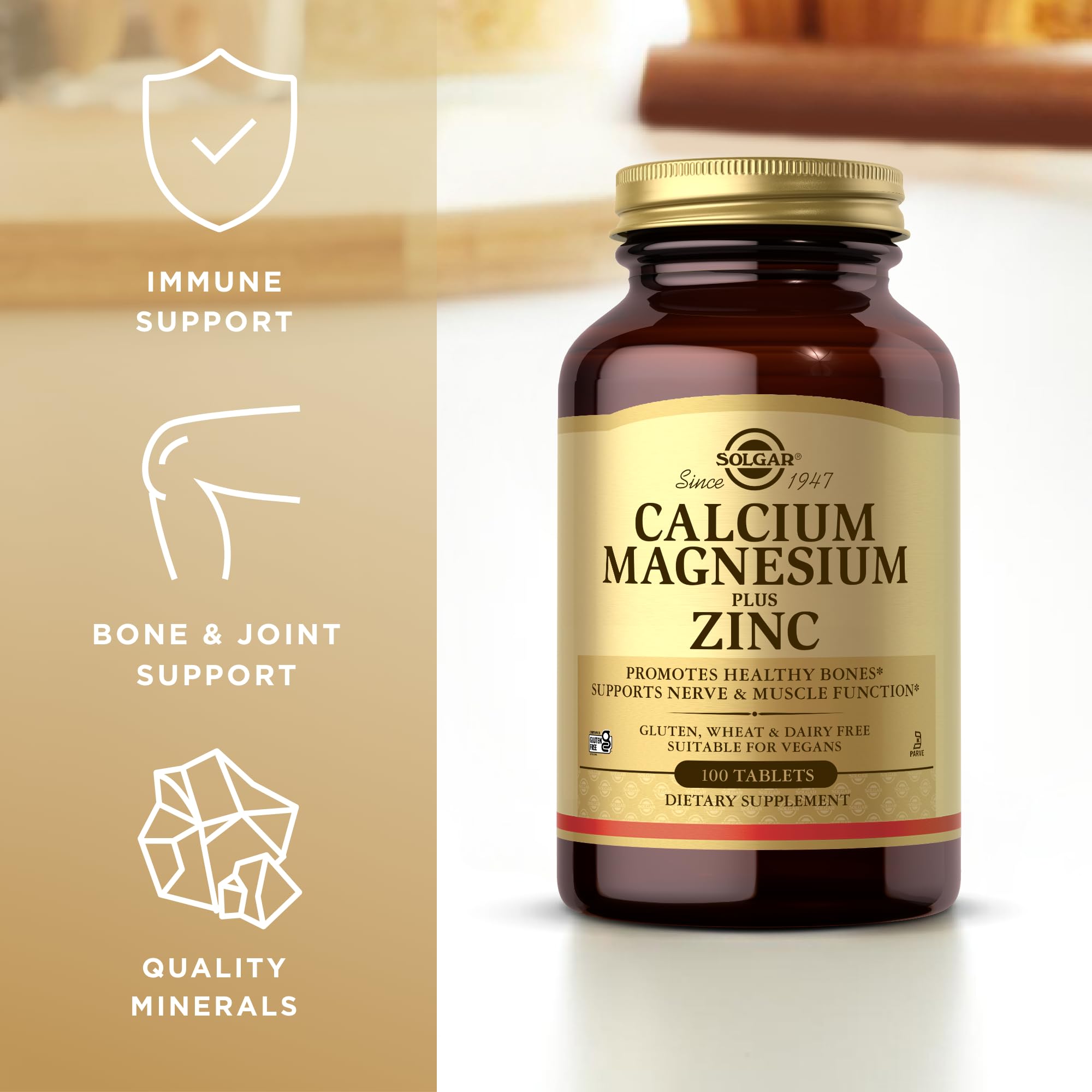 Solgar label showing ingredients and supplement facts