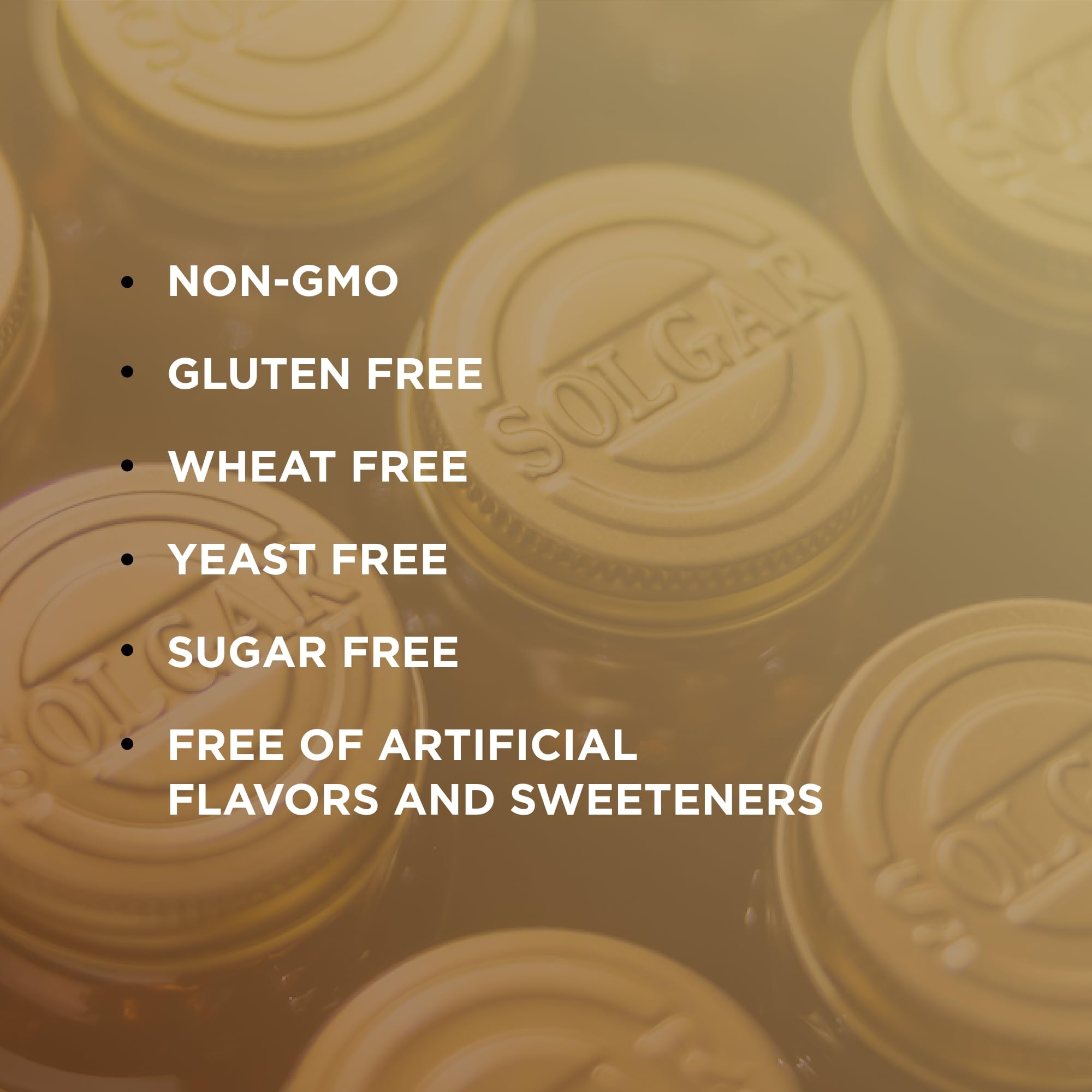 Lifestyle shot of Solgar product on kitchen counter