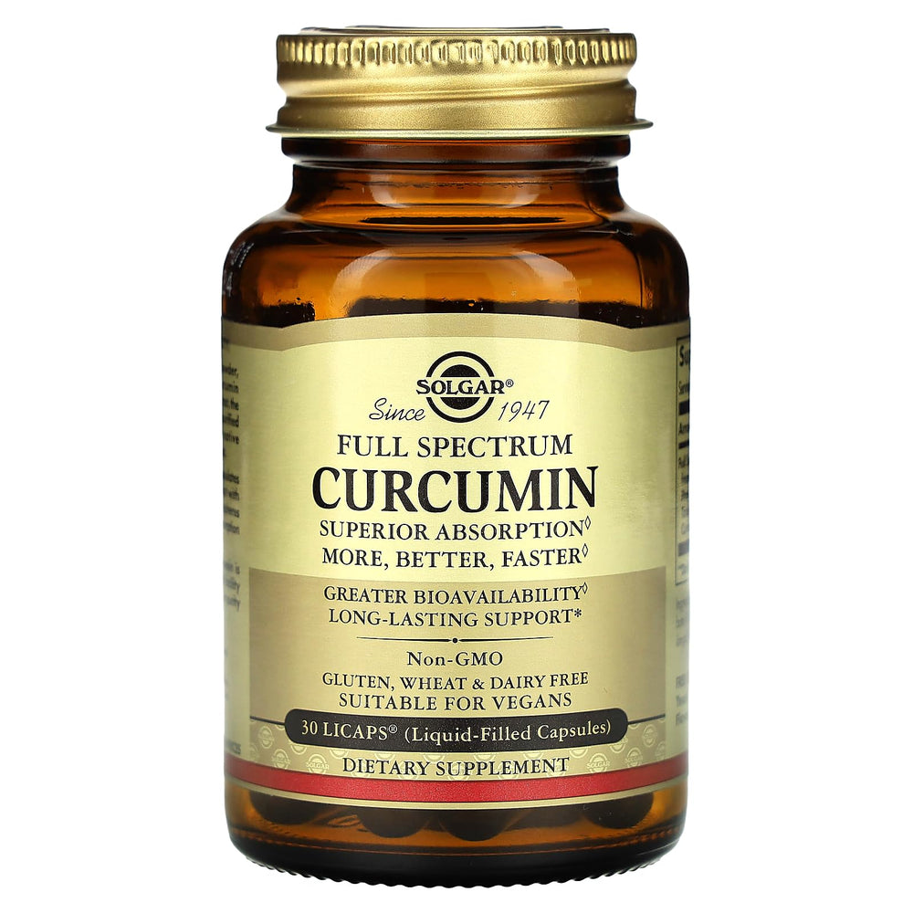 Graphic showing 40 mg curcumin in a softgel equivalent to 75 capsules
