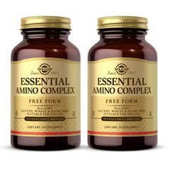 Solgar Essential Amino Complex bottle and packaging - 180 servings