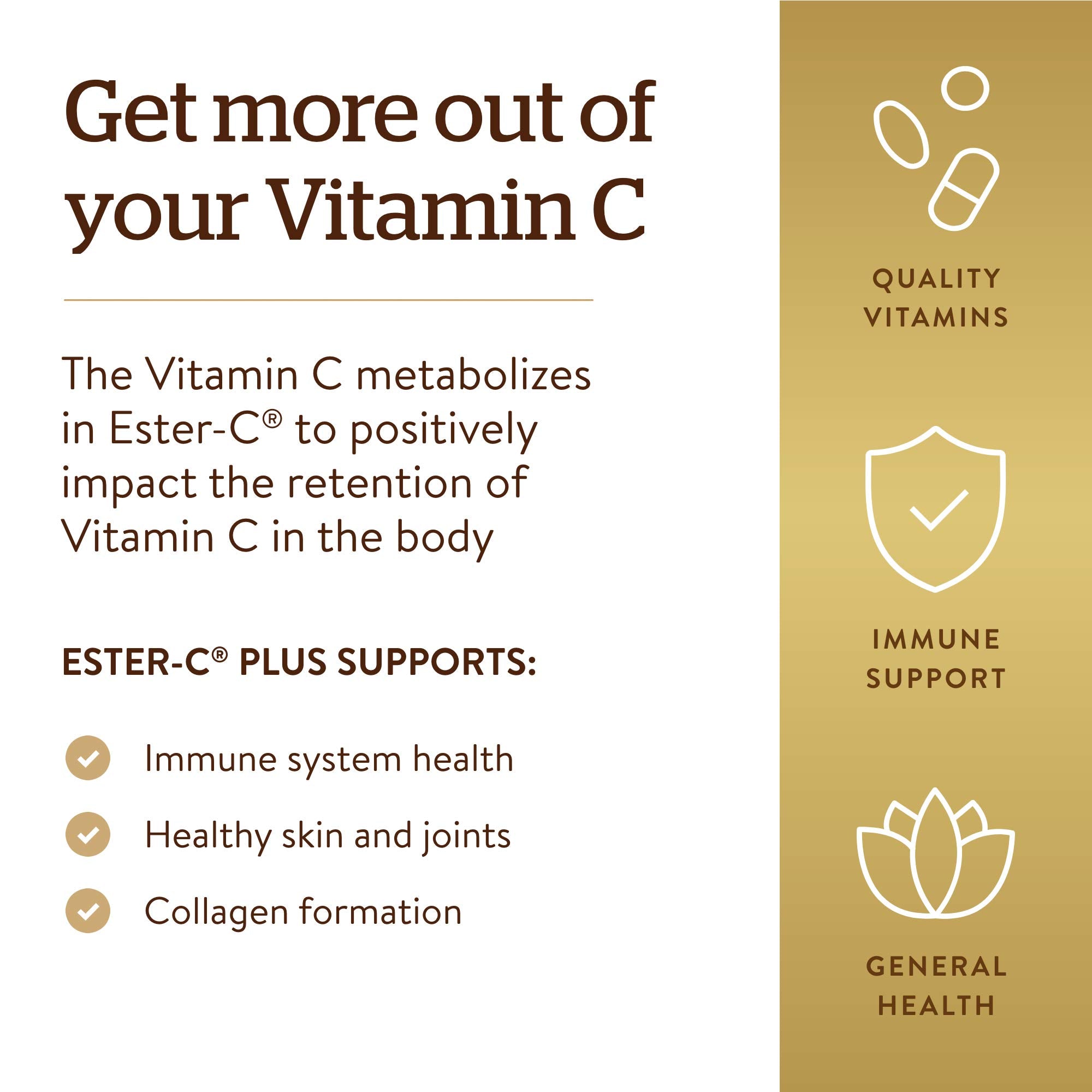 Illustration depicting Vitamin C metabolites in Ester-C