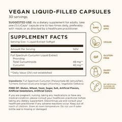 Close-up of Solgar LiCaps capsules