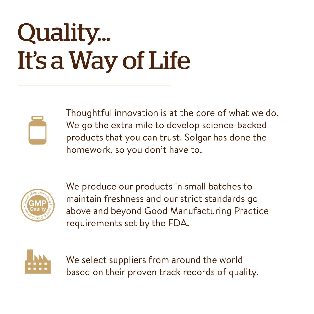 Solgar Homocysteine Modulators bottle with capsules on neutral background