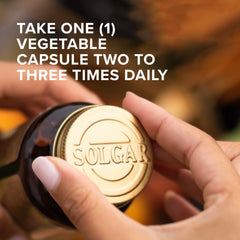 Solgar Inositol packaging highlighting gluten-free, dairy-free, vegan