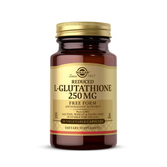 Solgar Reduced L-Glutathione 250 mg bottle