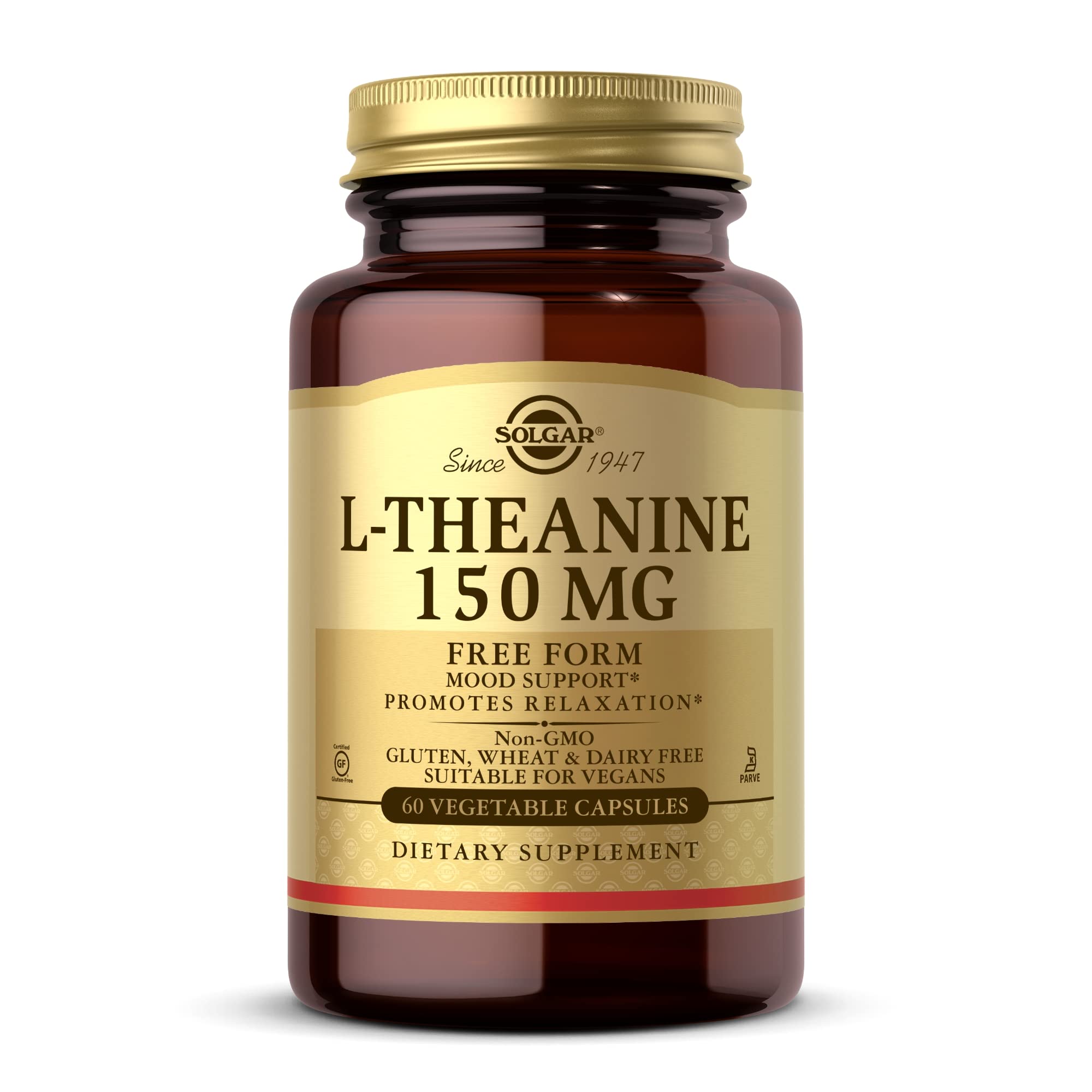 Solgar L-Theanine 150 mg bottle