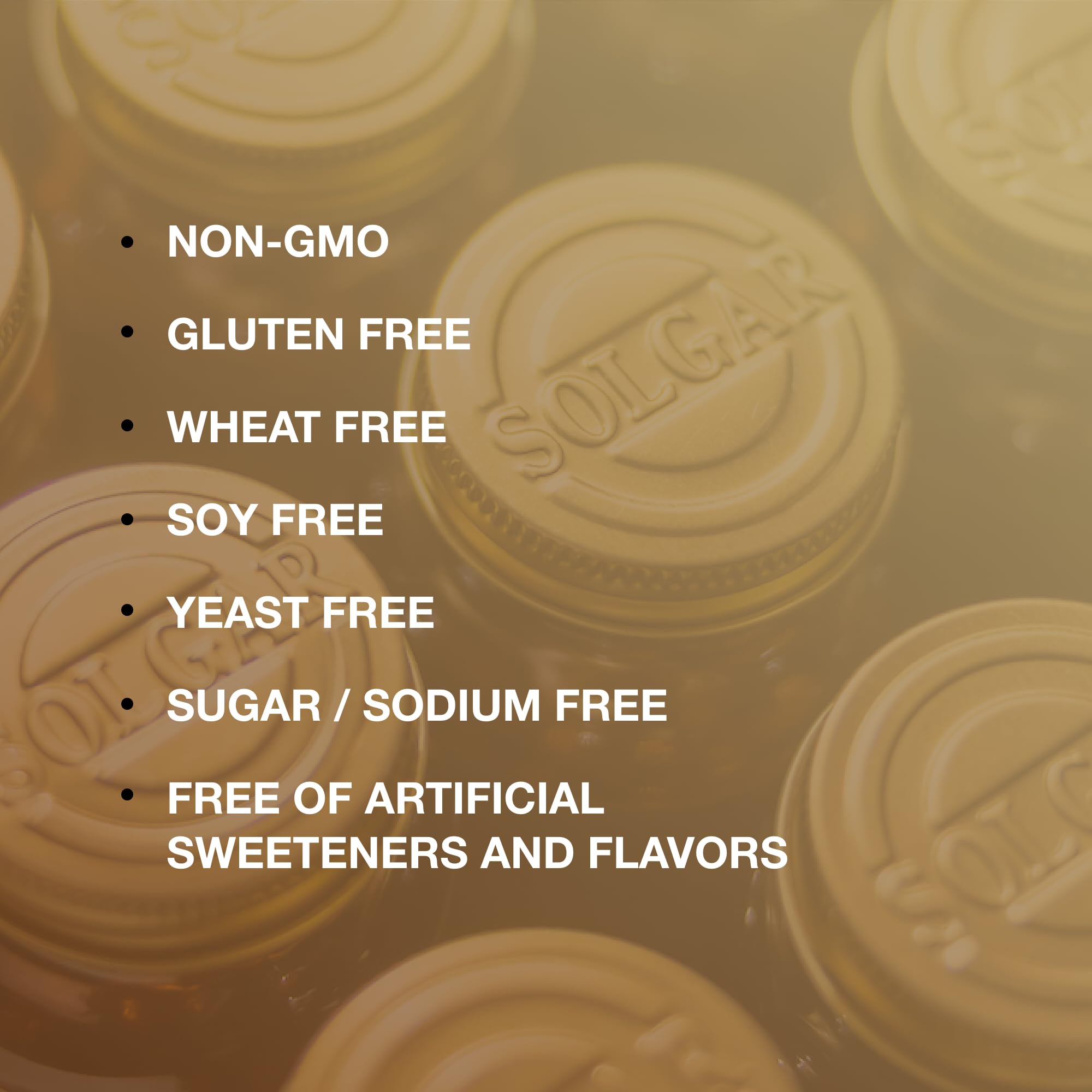Solgar Magnesium Citrate ingredients list close-up