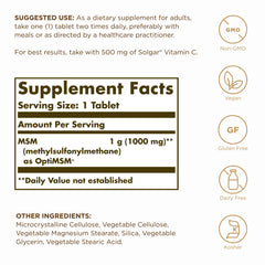 MSM joint support and connective tissue image