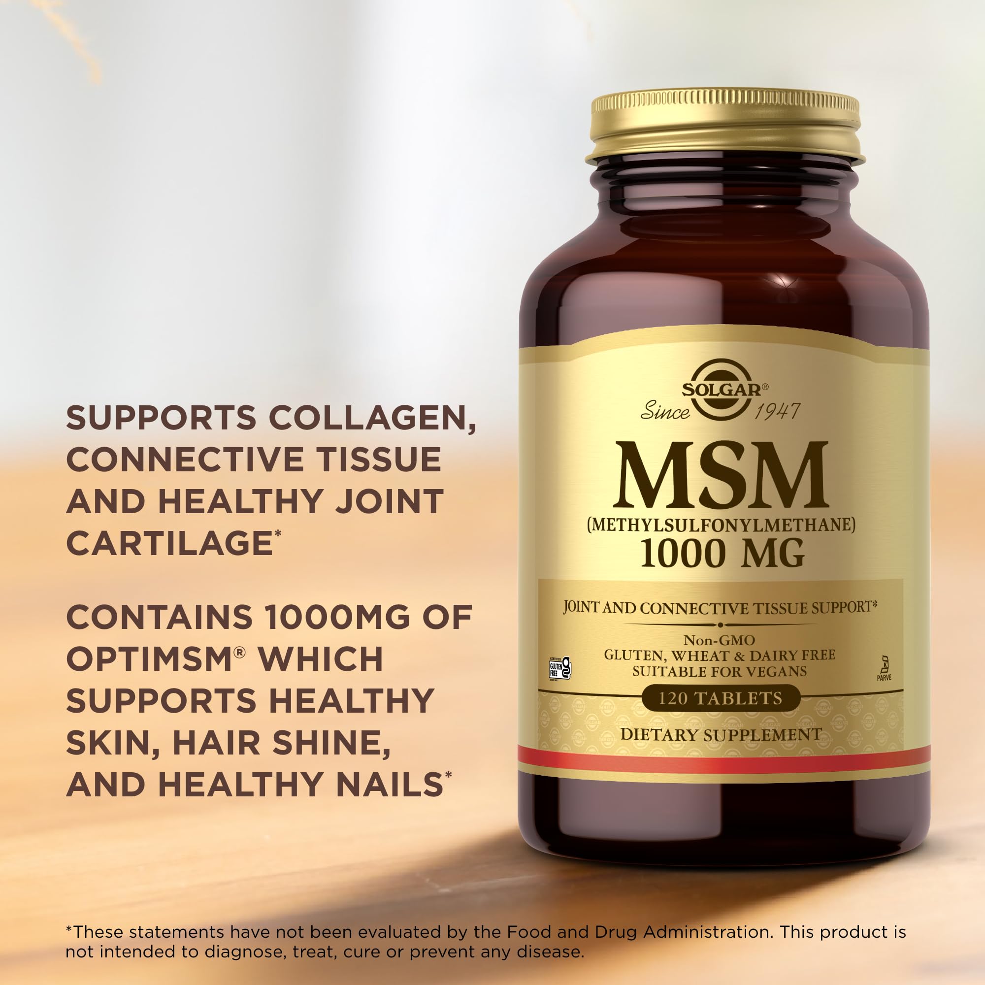 MSM benefits for skin, hair, and nails