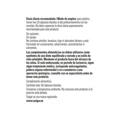 Solgar Omega 3-6-9-60 Softgels bottle label close-up