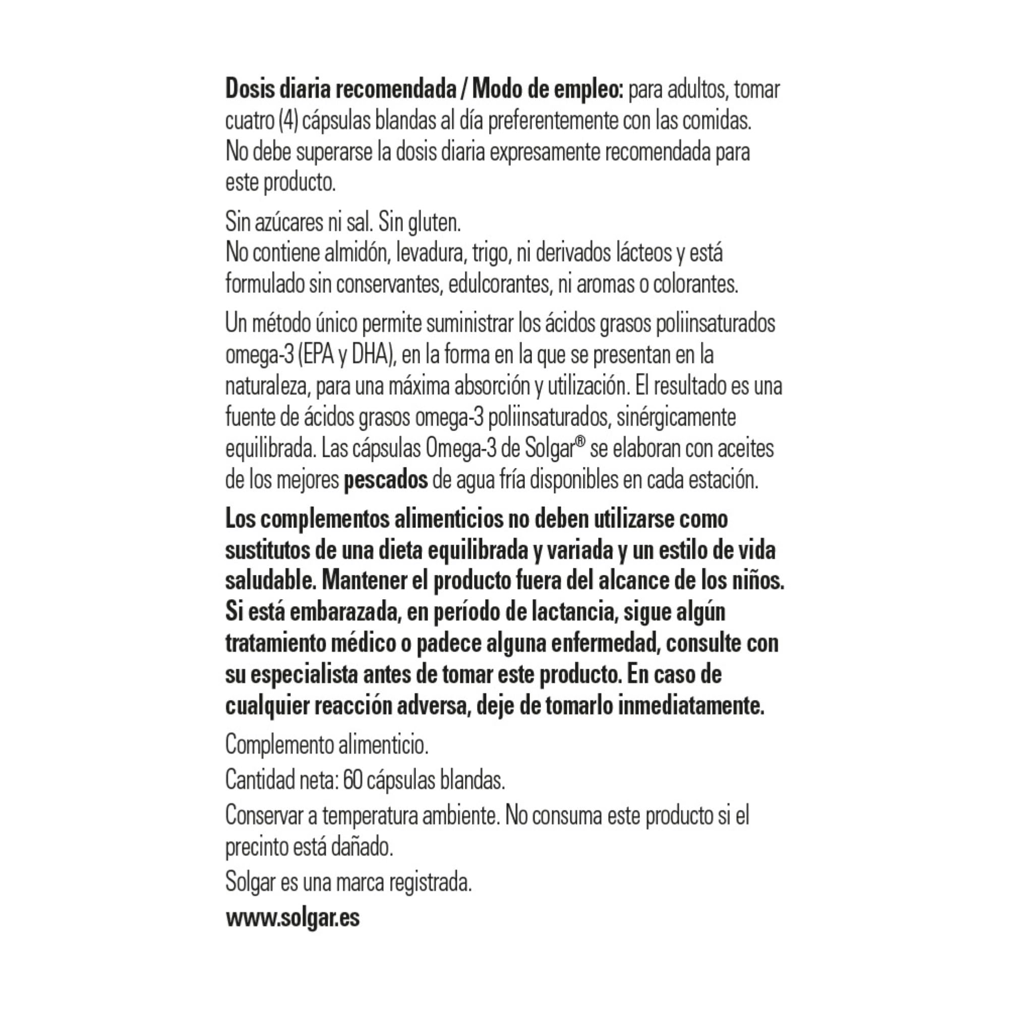 Solgar Omega 3 700mg bottle cap signaling quality and small-batch production