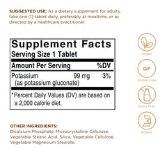 Potassium promoting electrolyte balance