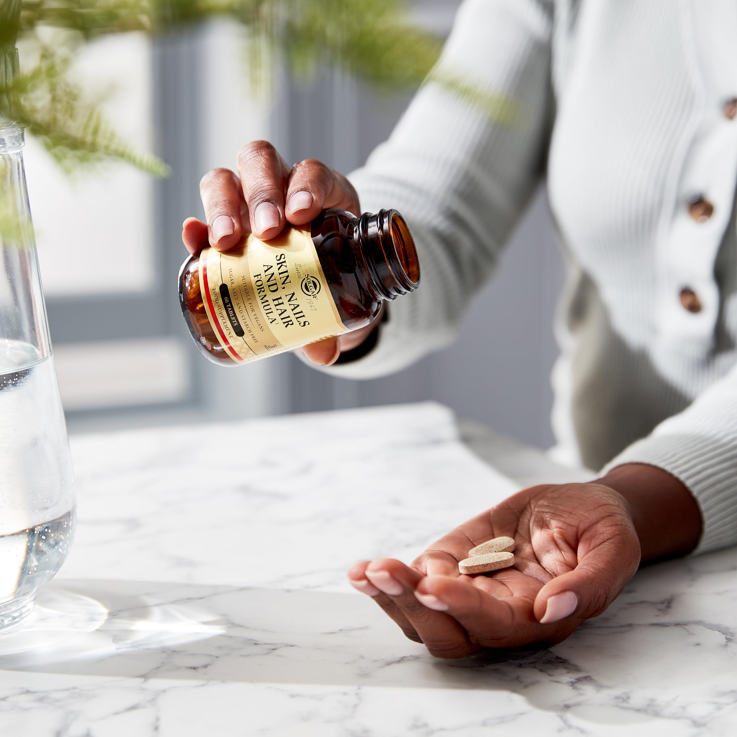 Antioxidants and collagen support concept