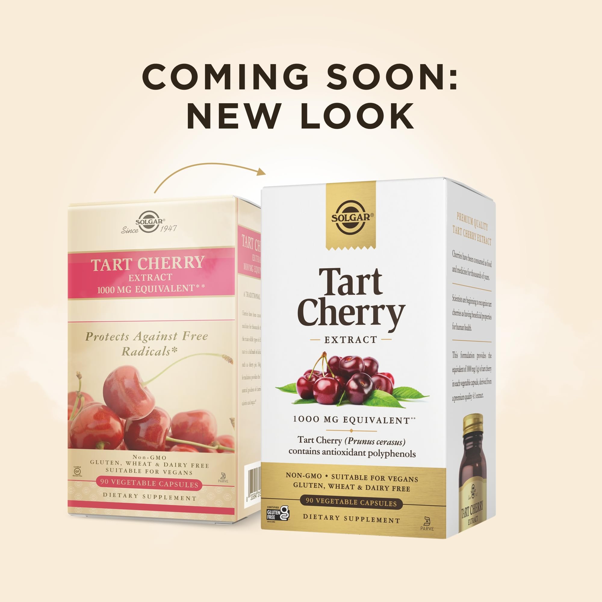 Close-up of Tart Cherry 1000 mg capsules