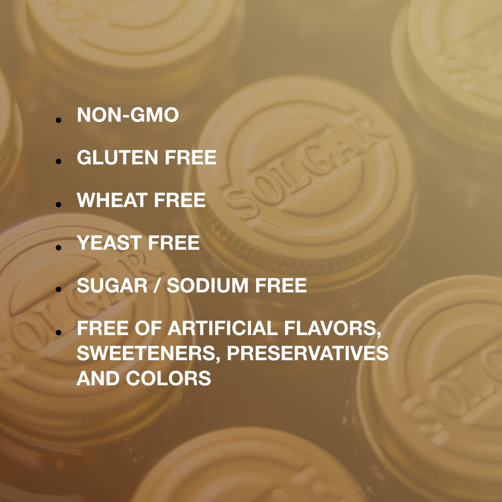 Serving size and 100 tablets count for Solgar Vitamin C 1000 mg with Rose Hips