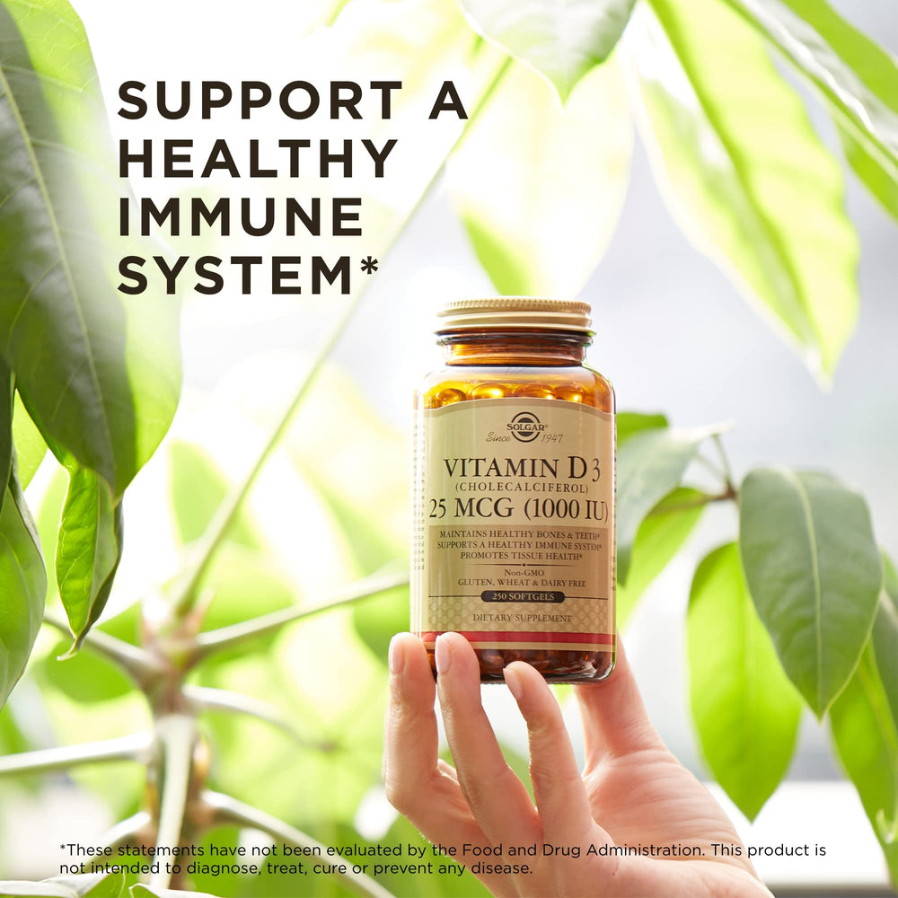 Serving size information for Solgar Vitamin D3