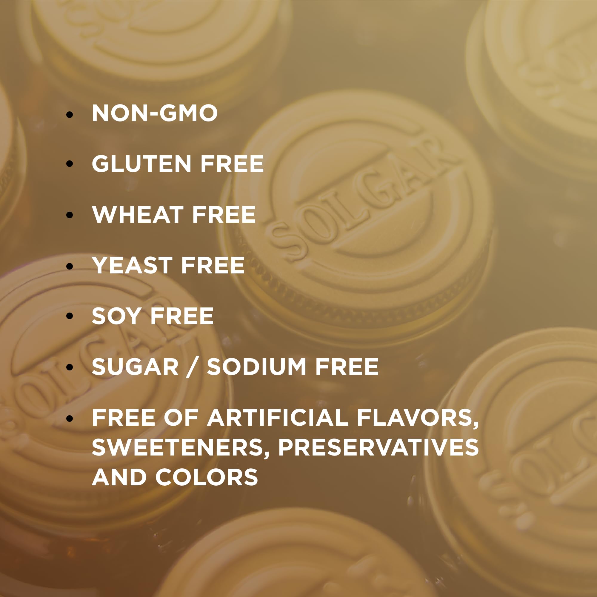 Close-up of Solgar Zinc Picolinate 22 mg tablets and packaging