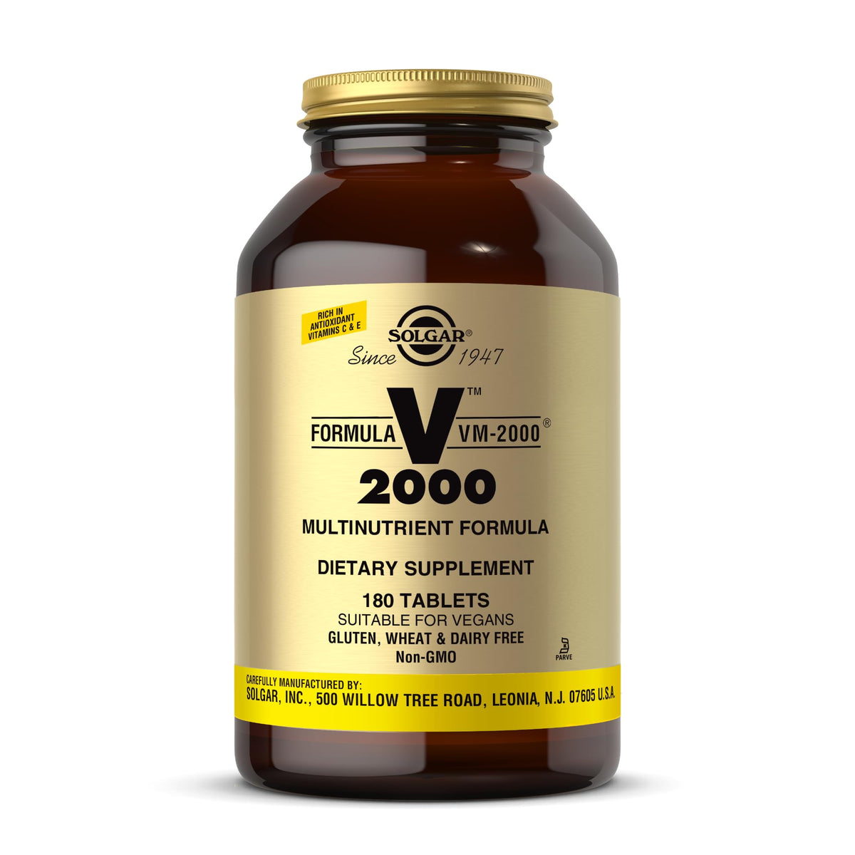Solgar Formula VM-2000 bottle front view